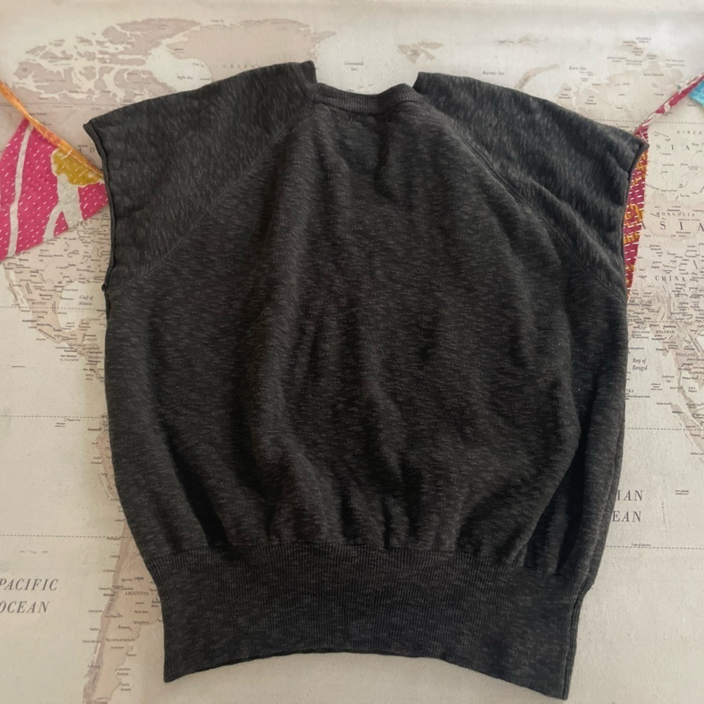 By Together Anthropologie Knit Raglan Cap Sleeve Sweater Size Large - Picture 7 of 10